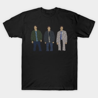 Supernatural Trio Geo - Sam, Dean, Cas T-Shirt